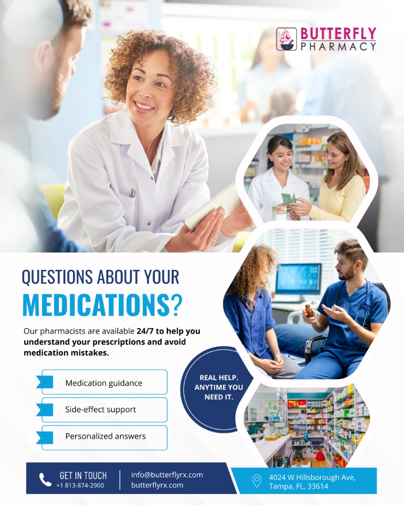 Butterfly Pharmacy - Questions About Medications