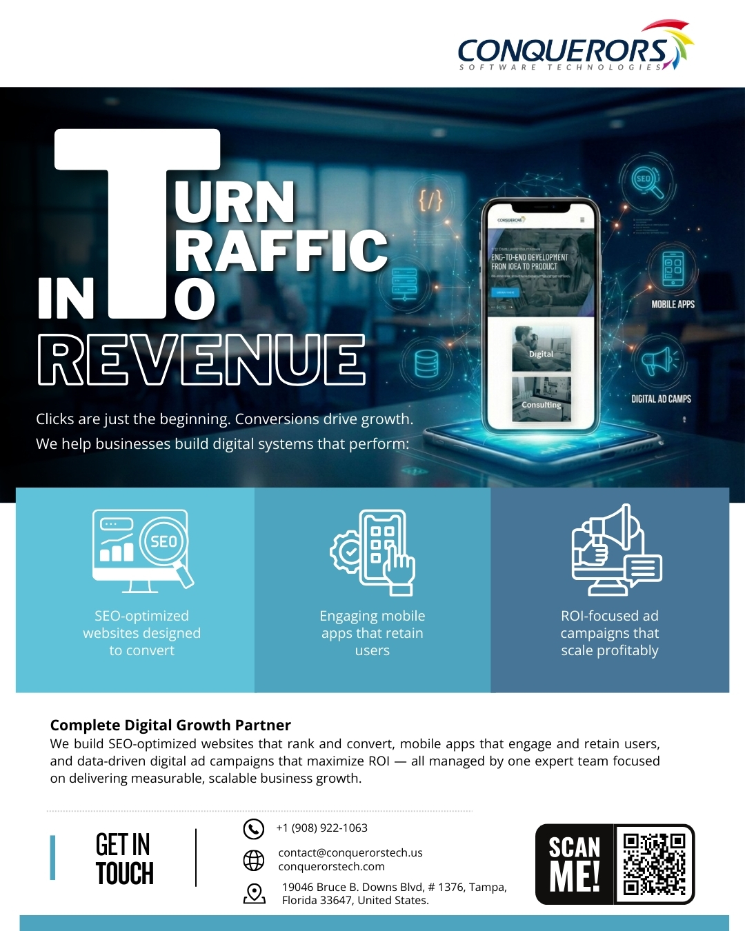 Cornerstone Digital Technologies - Turn Traffic Into Revenue
