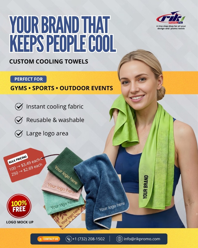 Rik Promo - Custom Cooling Towels