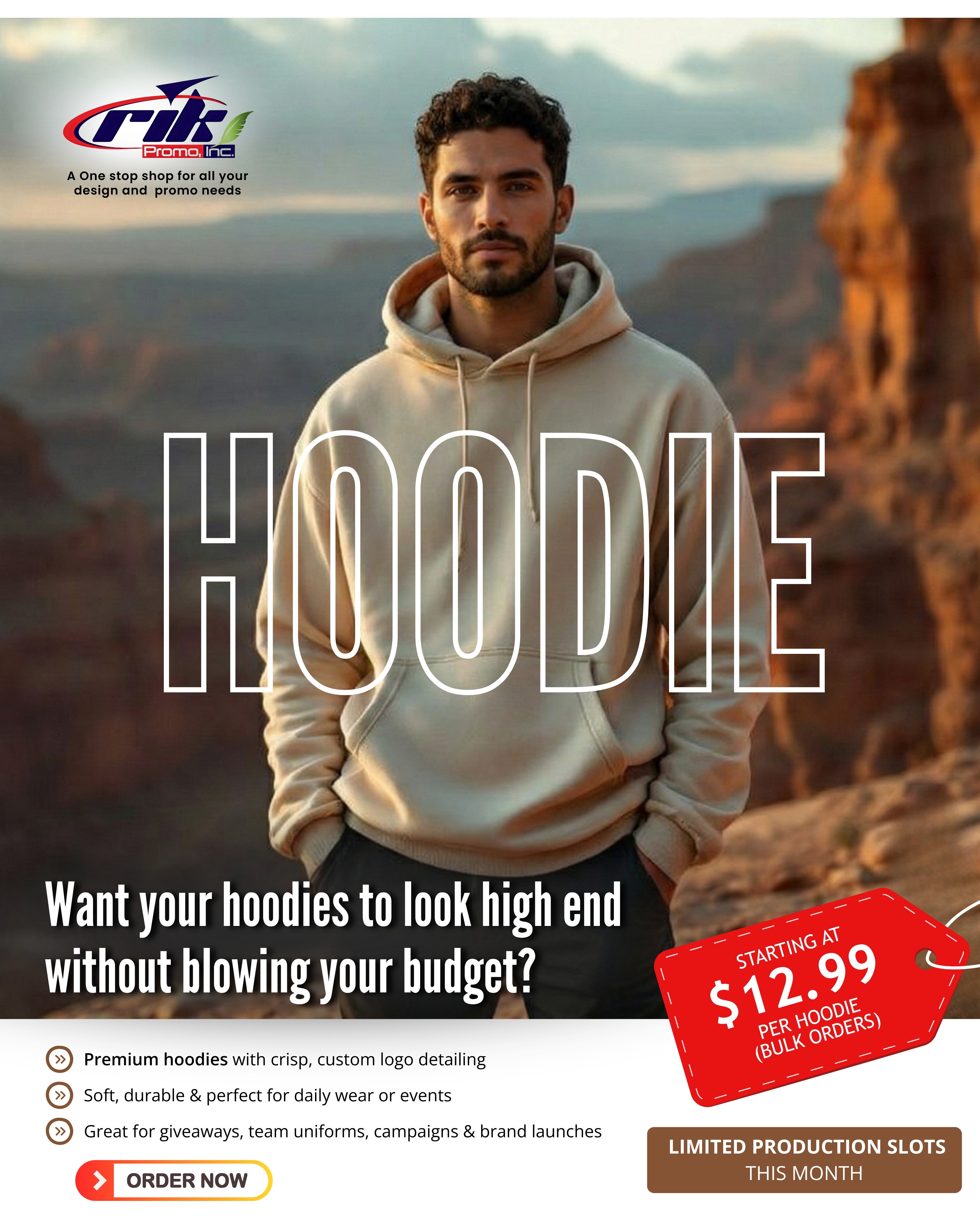 Rik Promo - Premium Hoodie Campaign